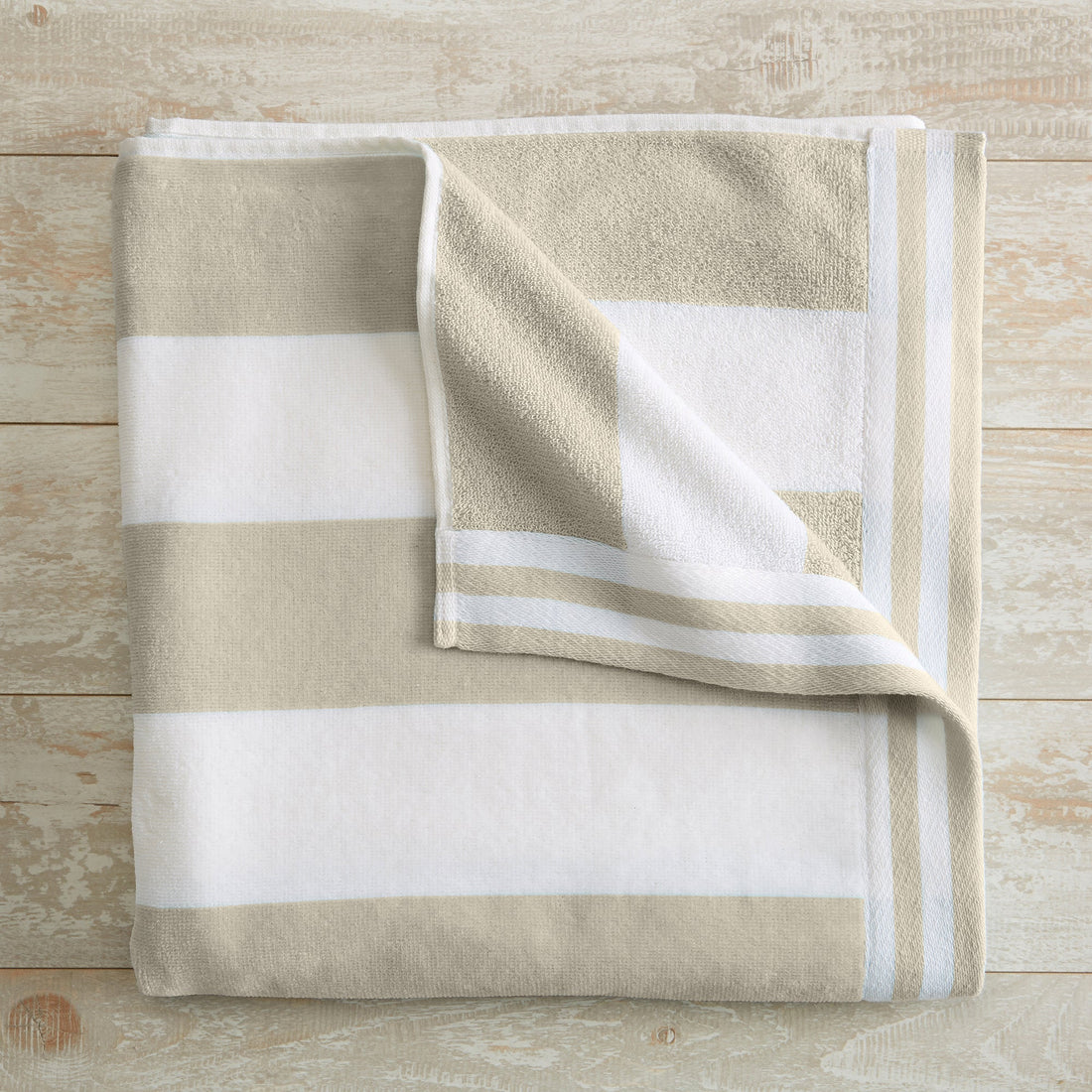 Striped Cabana Beach Towel 100% Cotton Ultra-Soft Pool Towel - Image 13