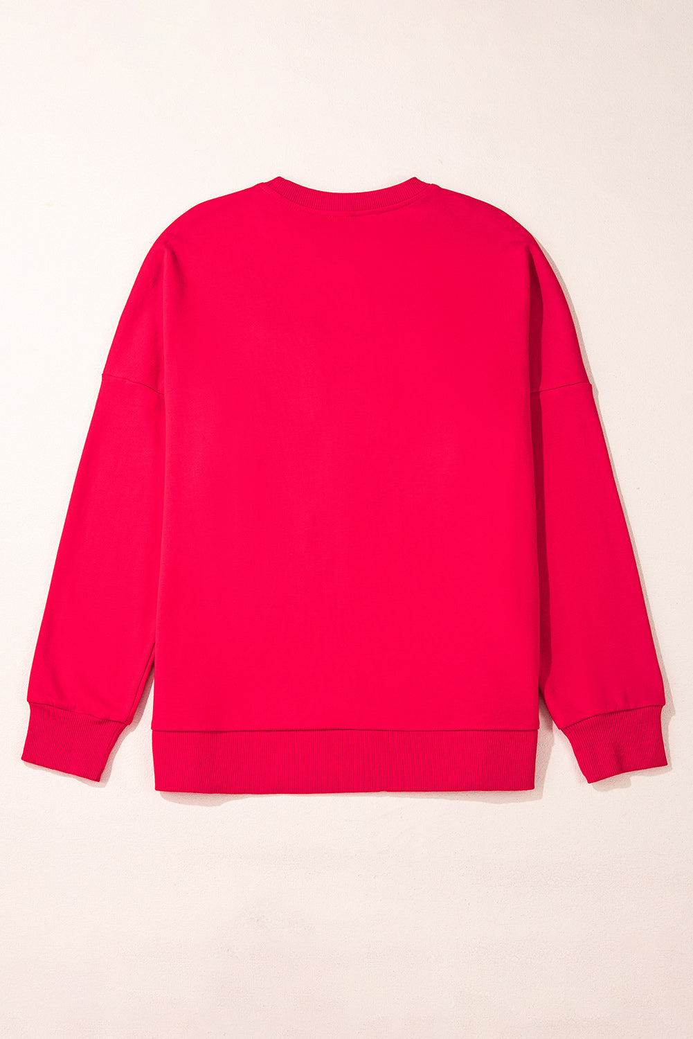 Women's Red Santa Baby Graphic Sweatshirt Festive Holiday Top - Image 8