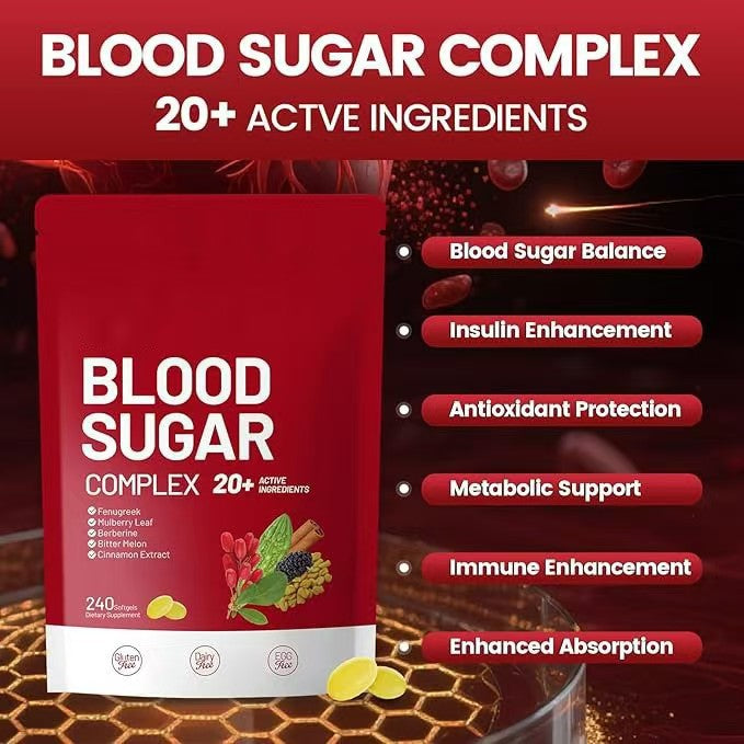 Best-selling Softgel Blood Sugar Complex Compound