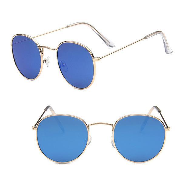 Classic Round Polarized Sunglasses with UV400 Protection