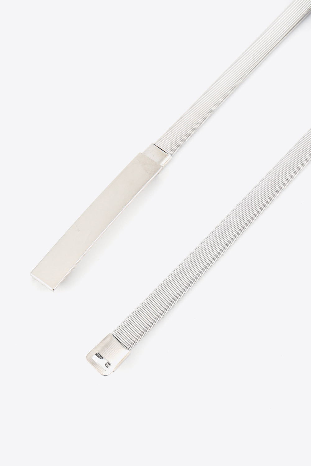 Elastic Iron Skinny Belt | Modern Buckle Design