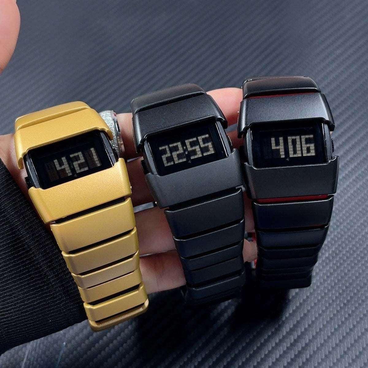 Oblong Medieval Millennium Retro Square Watch