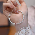925 Sterling Silver Beaded Bracelet