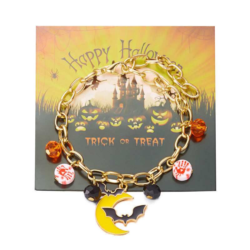 Creative Ghost Pumpkin Halloween Series Bracelet