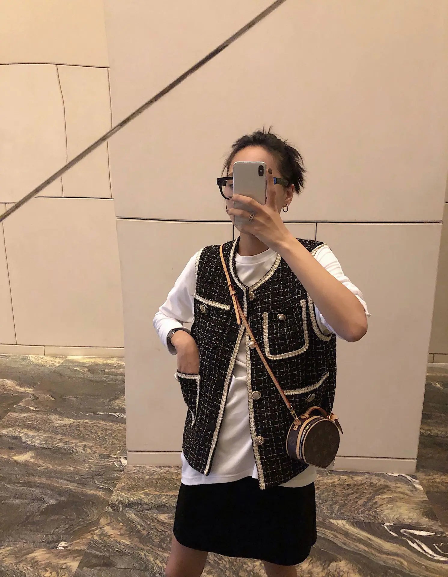 T4370 Small Chanel Style Vest