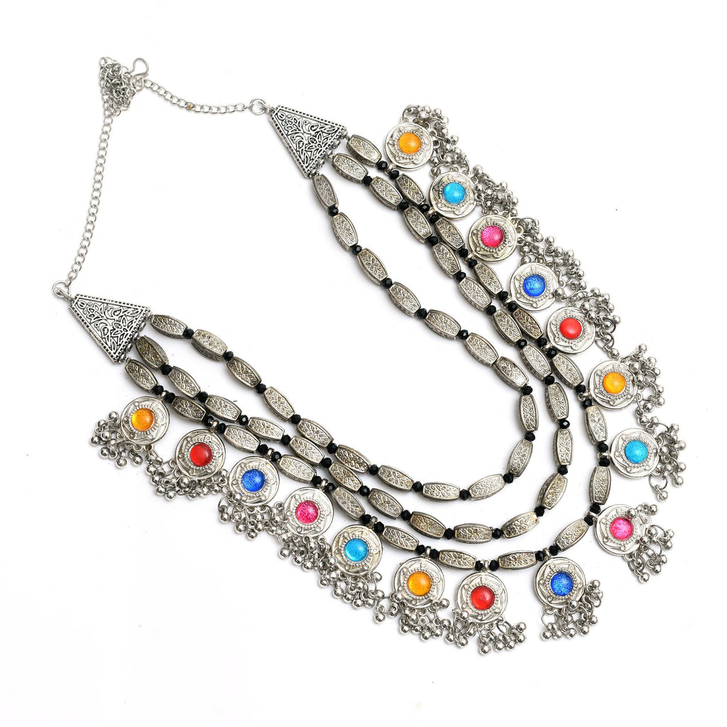 Handicraft Kundan Work Long Necklace for Ethnic Fusion