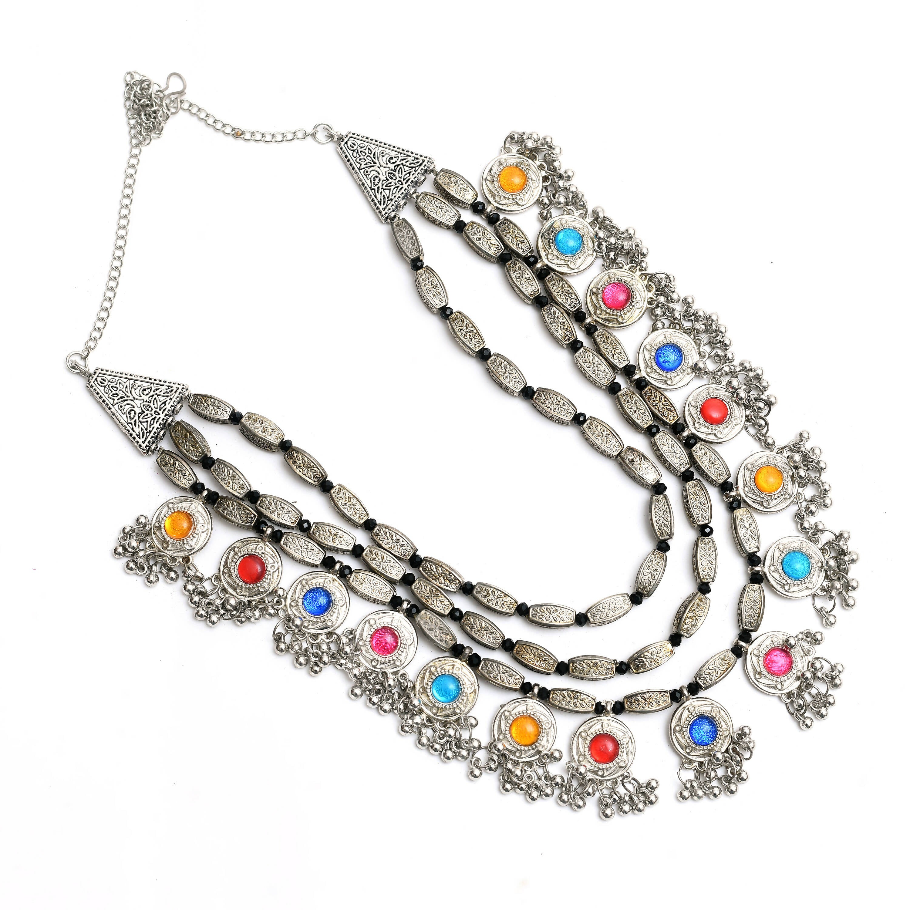 Handicraft Kundan Work Long Necklace for Ethnic Fusion