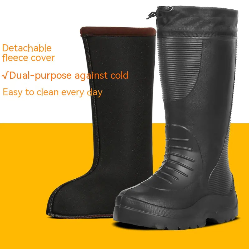 Fleece-lined EVA Foam Winter Snow Boots