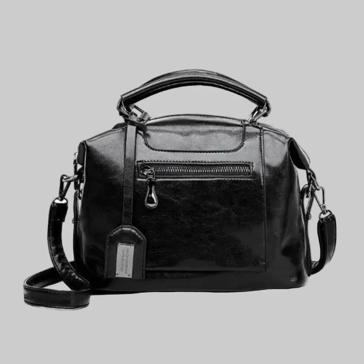 Leather Handbag for Women - Soft Tote and Crossbody Bag