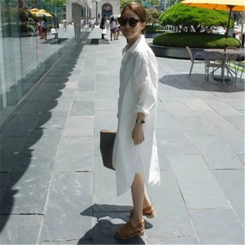 Plus Size Women's Long Shirt