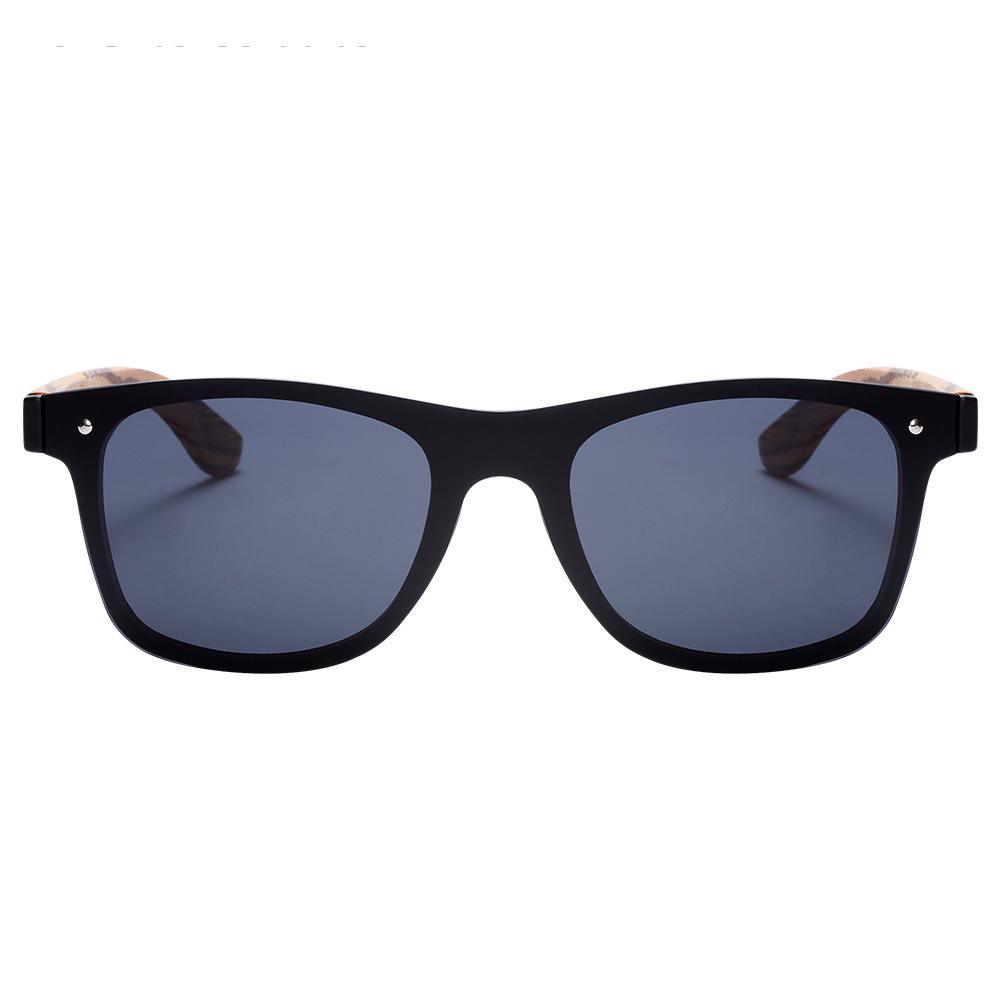 Handmade Bamboo & Walnut Wood Polarized Sunglasses, UV400