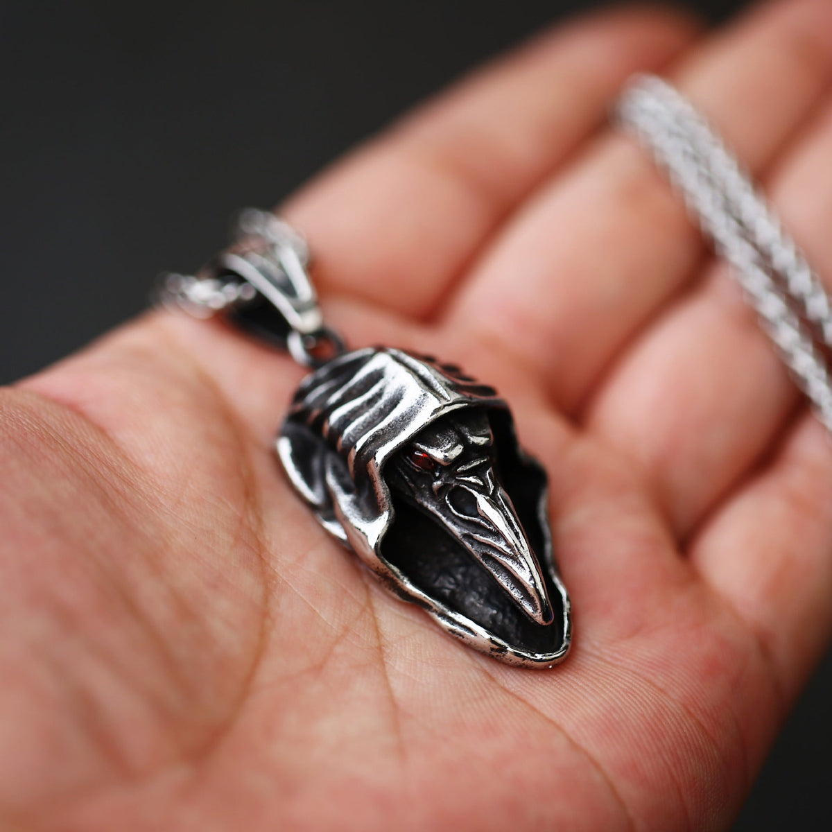 Stainless Steel Personalized Bird-Beak Doctor Pendant