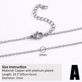 18k Gold Plated Minimalist Hip-Hop Chain Necklace for DIY Styling