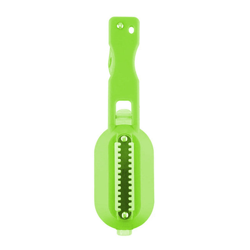Modern Fish Scaler Scraper Tool with Mess-Free Cover, 20cm Length