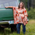 Aanya Adjustable Short Kaftan for children, featuring a lightweight and breezy design.