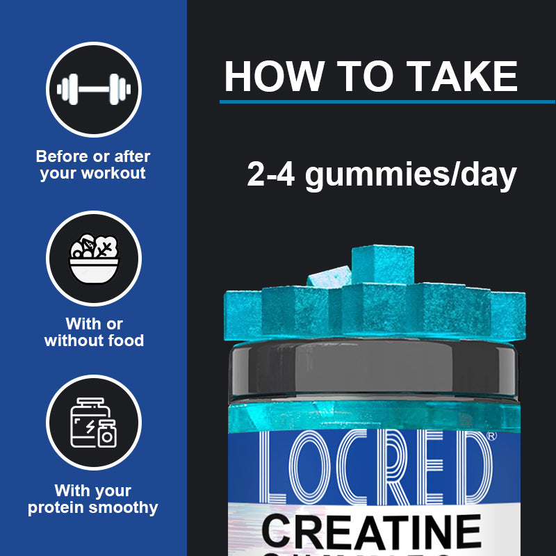 Creatine Exercise Soft Candy Fitness Bear