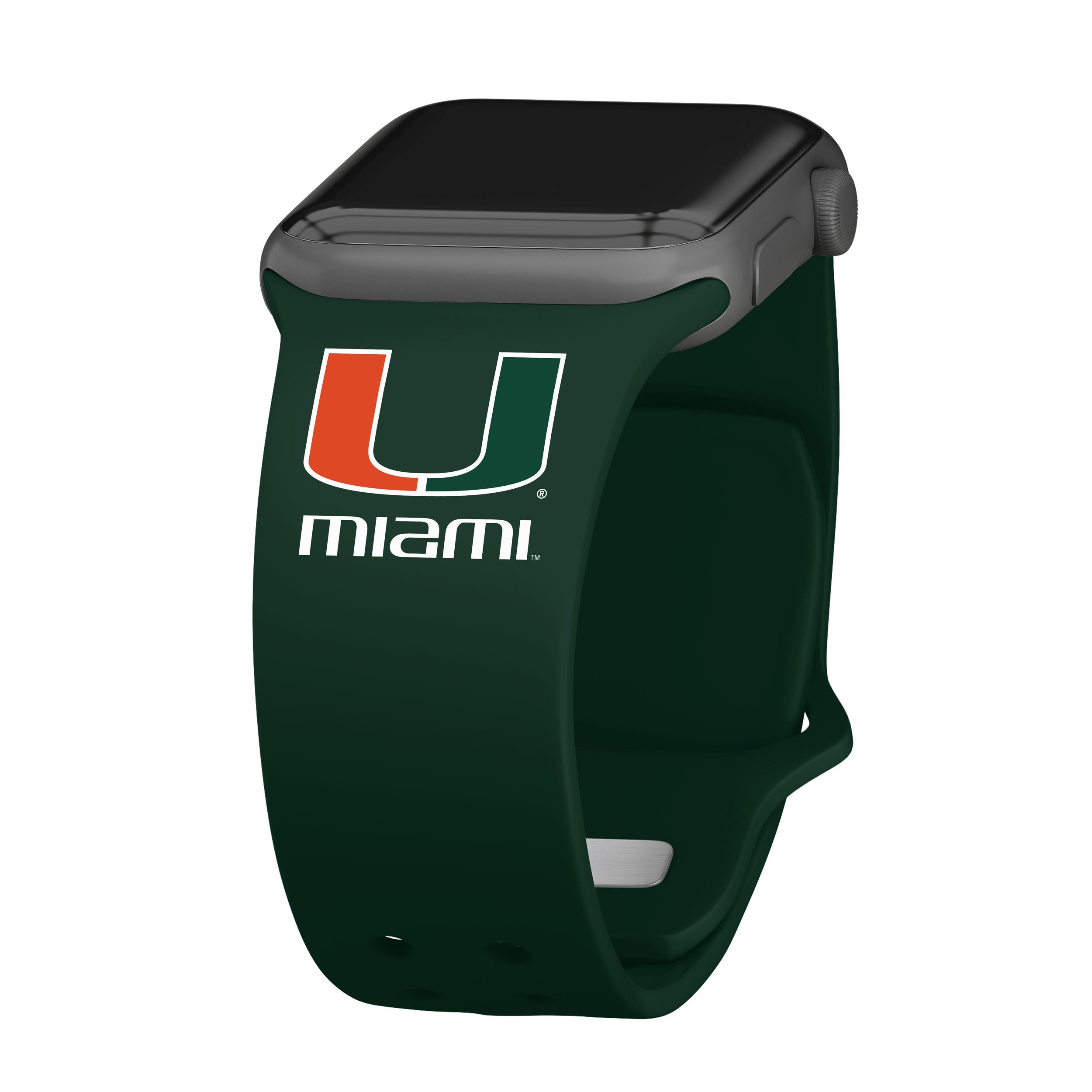 Miami Hurricanes HD Apple Watch Band