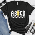 ABCD Rock n Roll Teacher Tee