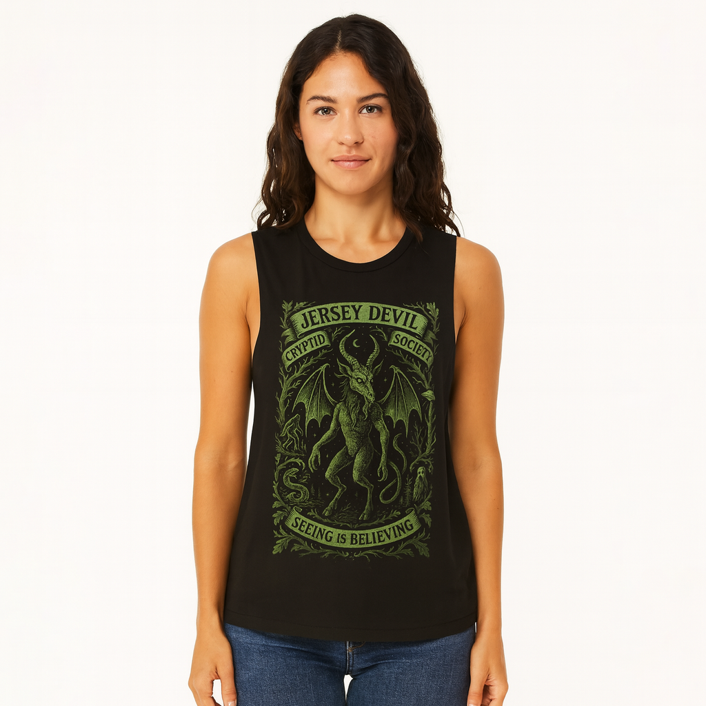 Jersey Devil Cryptid Society Girls Tank Top for Toddlers