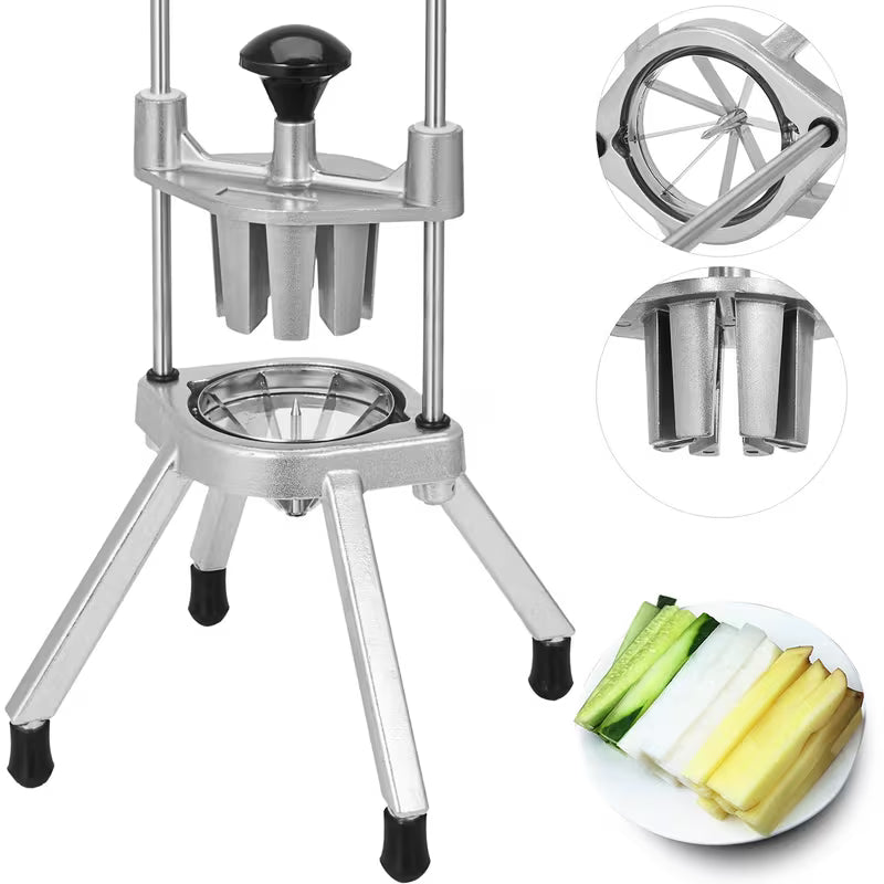 8-Section Stainless Steel Commercial Fruit Wedger and Lime Slicer