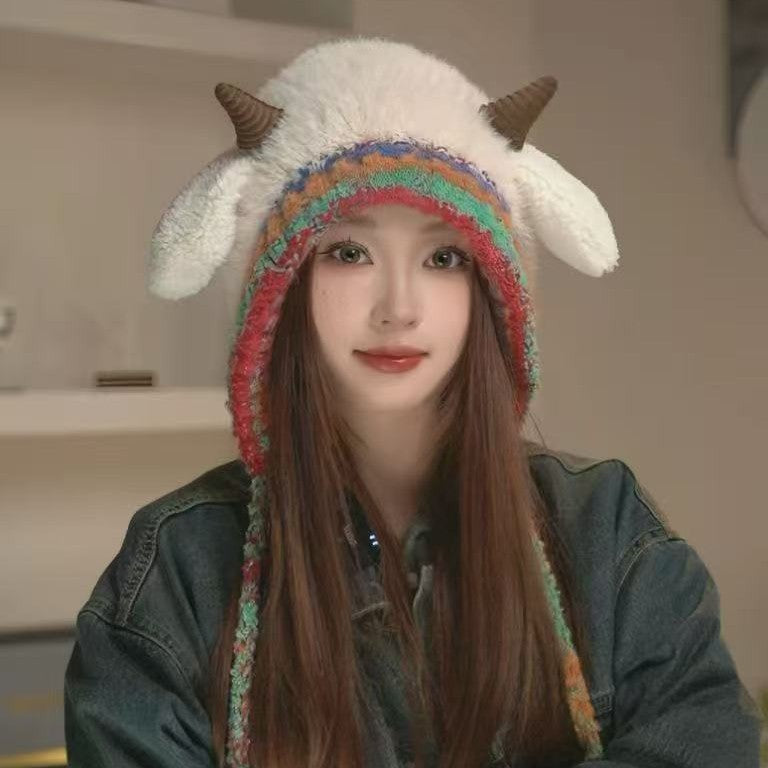 Women's Cold-Proof Knitted Beanie – Winter Warm Hat