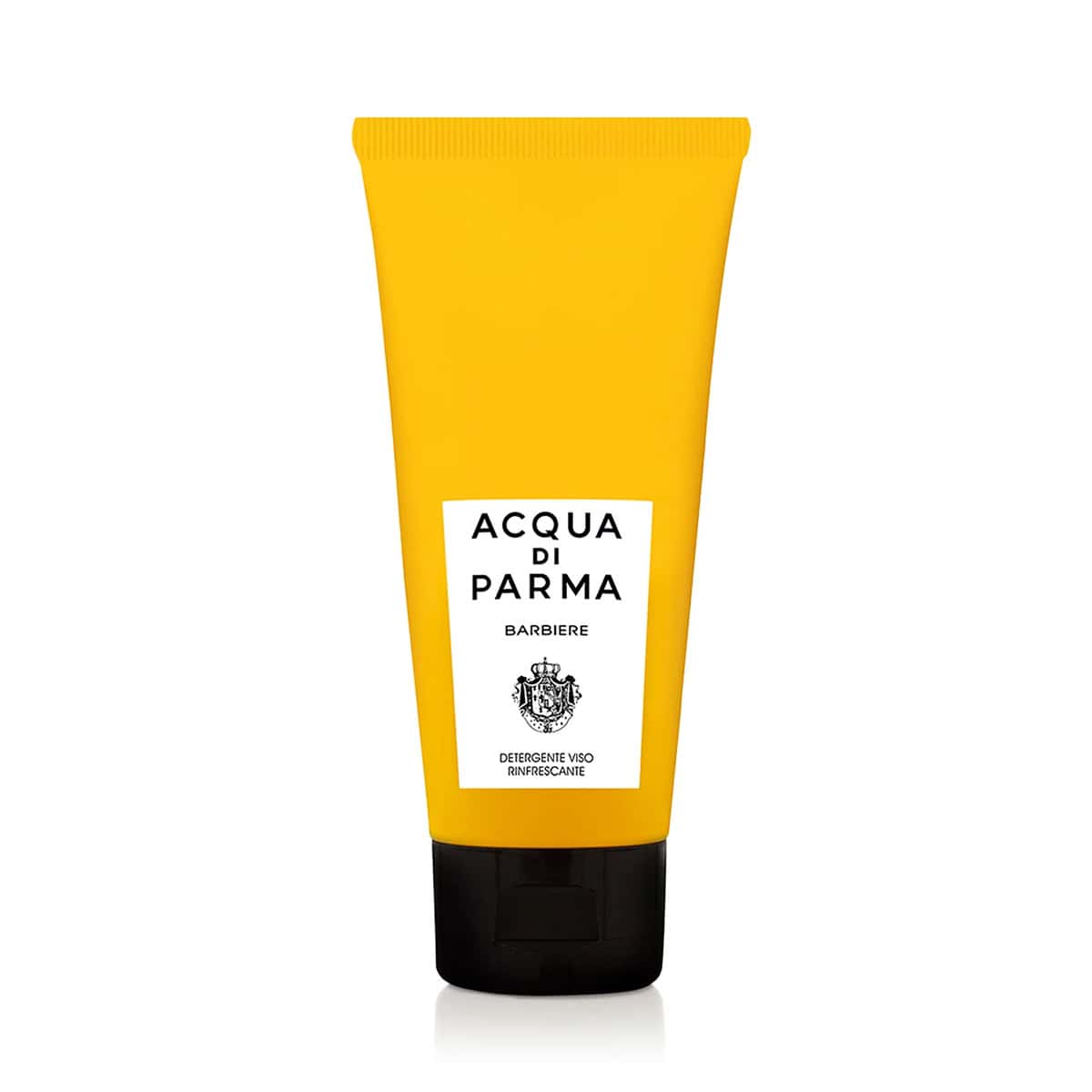 Acqua di Parma Barbiere Refreshing Face Wash 3.4 OZ bottle, a creamy hydrating daily cleanser.