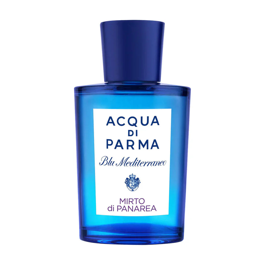 Blue bottle of Acqua di Parma Blu Mediterraneo Mirto di Panarea fragrance