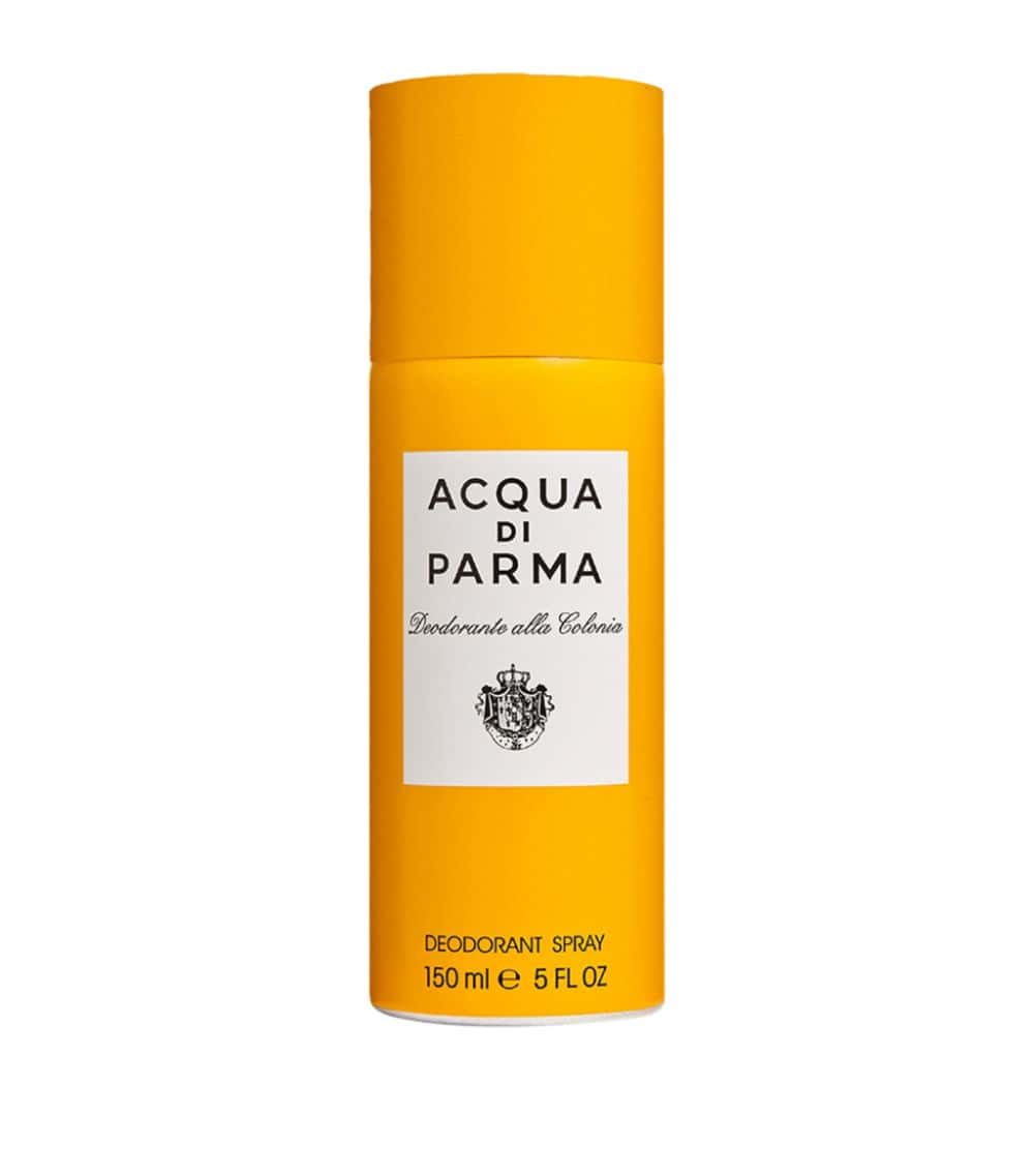 Acqua di Parma Colonia Deodorant Spray 5 oz bottle featuring iconic yellow and white packaging