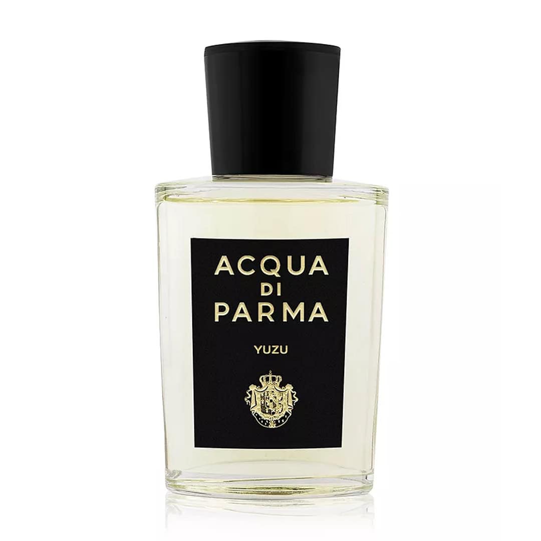 Yuzu Eau de Parfum Unisex Clear Gold and Black Citrus Fragrance