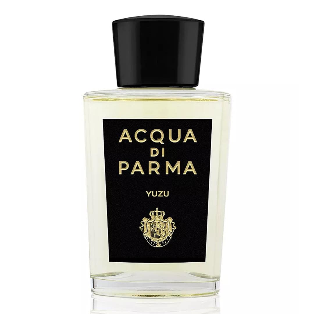 Yuzu Eau de Parfum Unisex Clear Gold and Black Citrus Fragrance