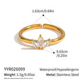Zircon Niche And Sophisticated Finger Ring