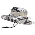 Men's Camo Bucket Hat Wide Brim Breathable Fishing Sun Hat