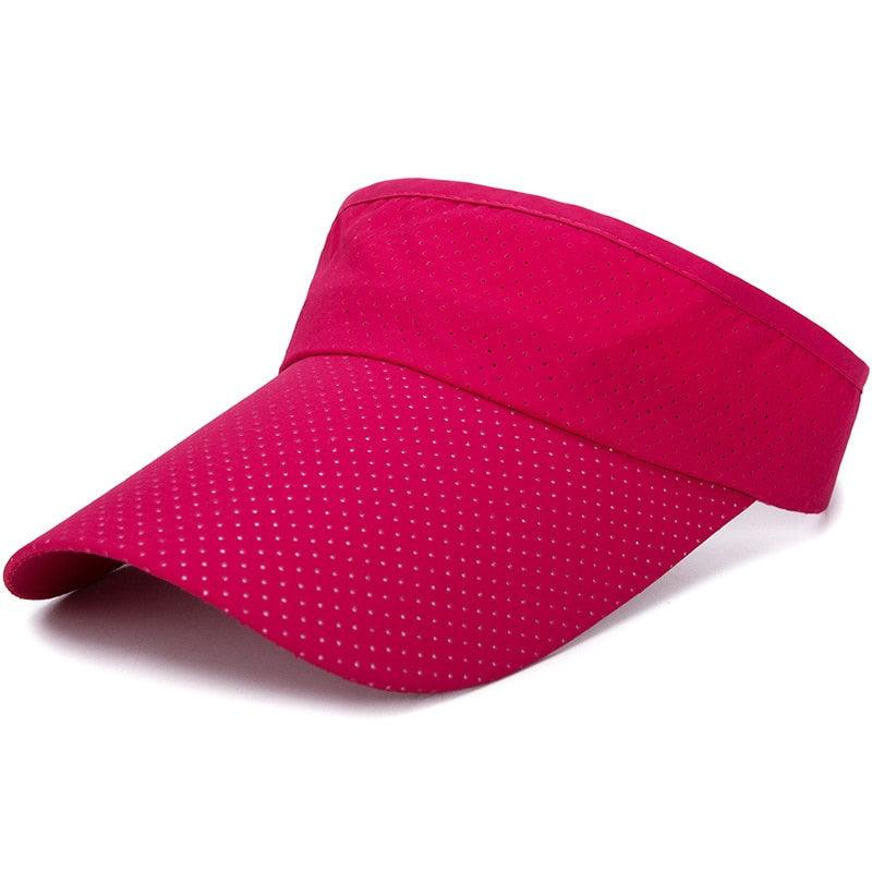 Adjustable Sports Visor - Breathable UV Protection Sun Hat