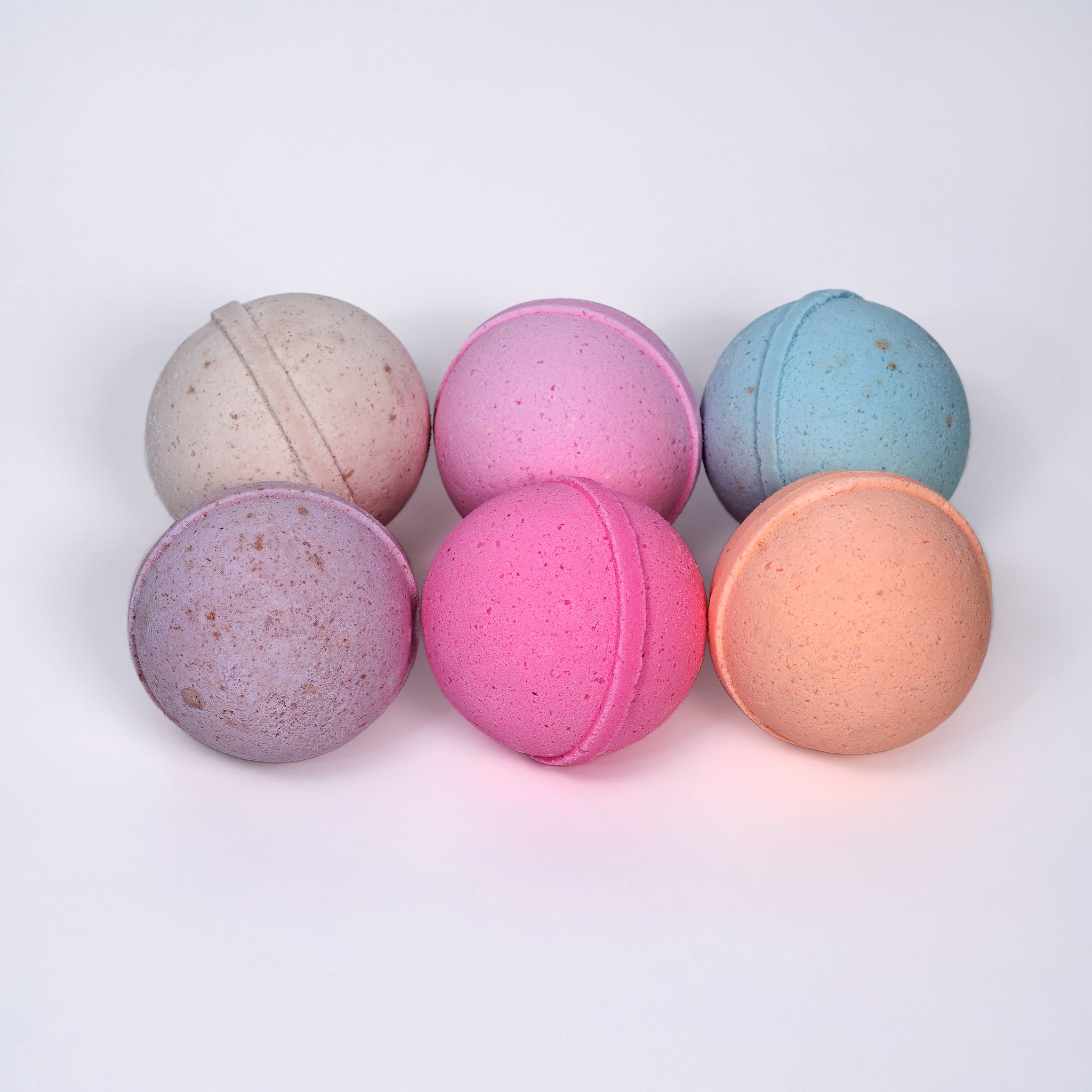 Adorable Kids Bath Bomb Gift Set, 6 Bath Bombs with (ADOPT-A-PUPPY) toys inside