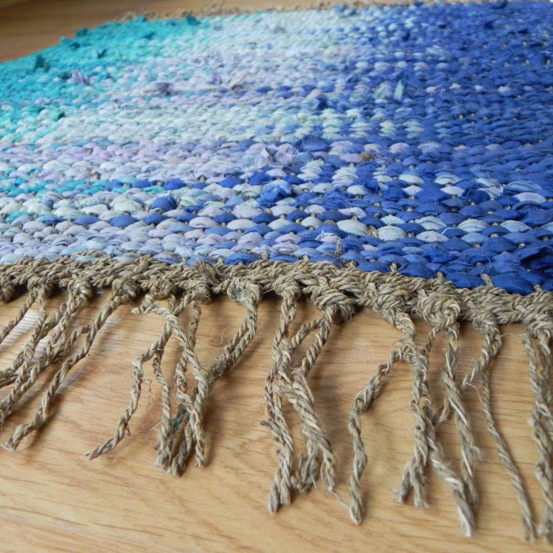 Adriatic Pools Throw Rug Weaving Kit for All Skill Levels