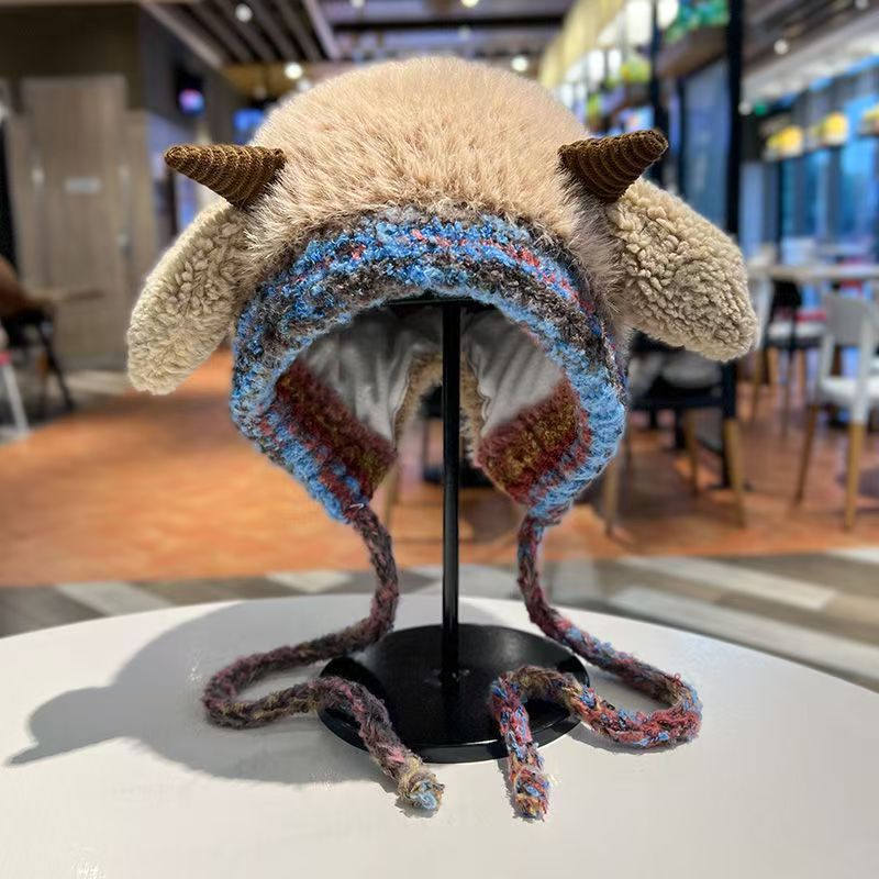 Women's Cold-Proof Knitted Beanie – Winter Warm Hat