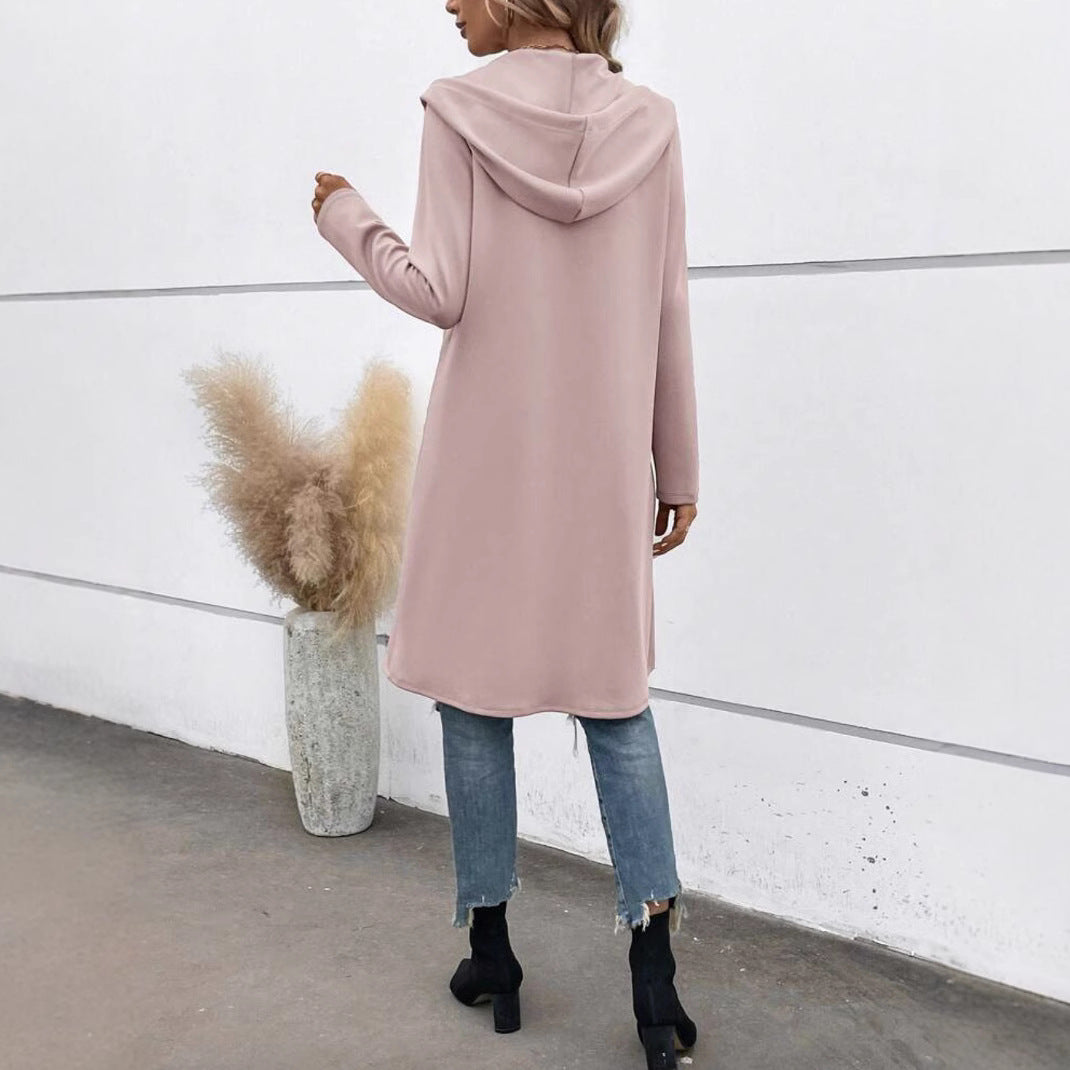 Women's Velvet-Lined Zip Hoodie Sweatshirt