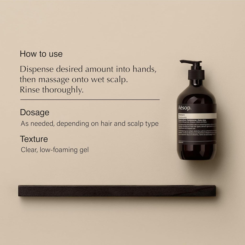 Enlivening Shampoo with Frankincense & Panthenol for Soft Hair