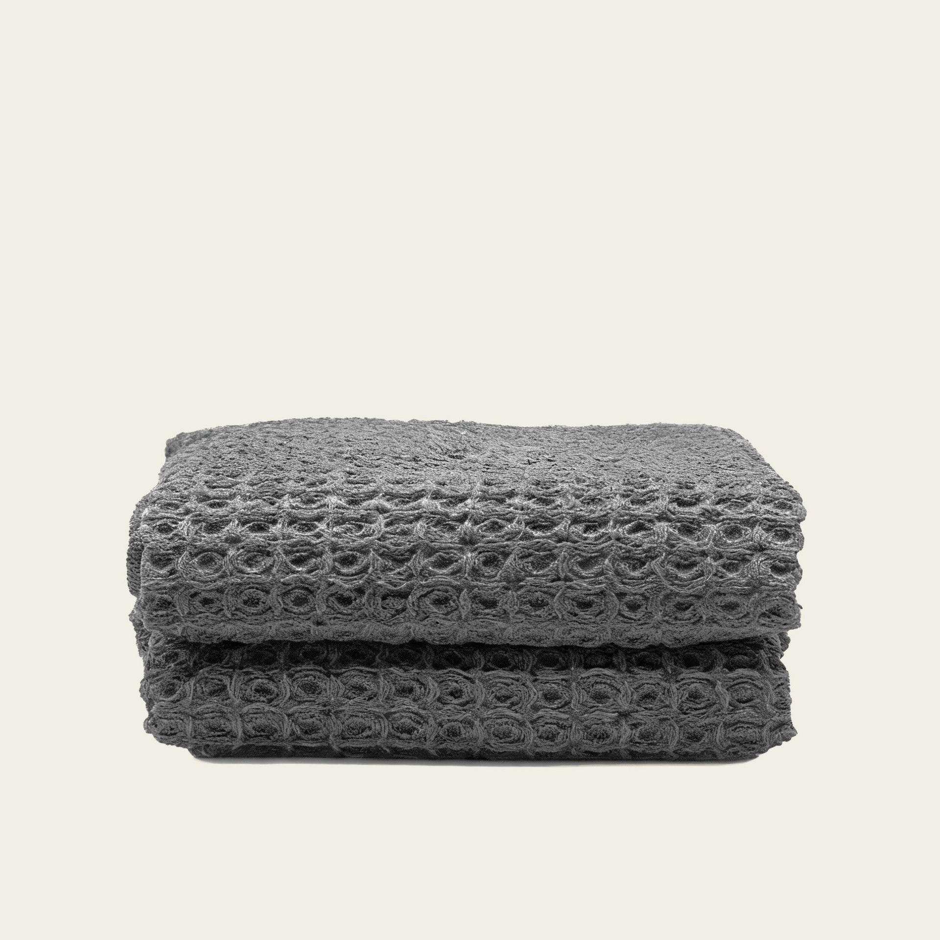 Sedona White Cotton Waffle Weave Bath Towel - Image 45