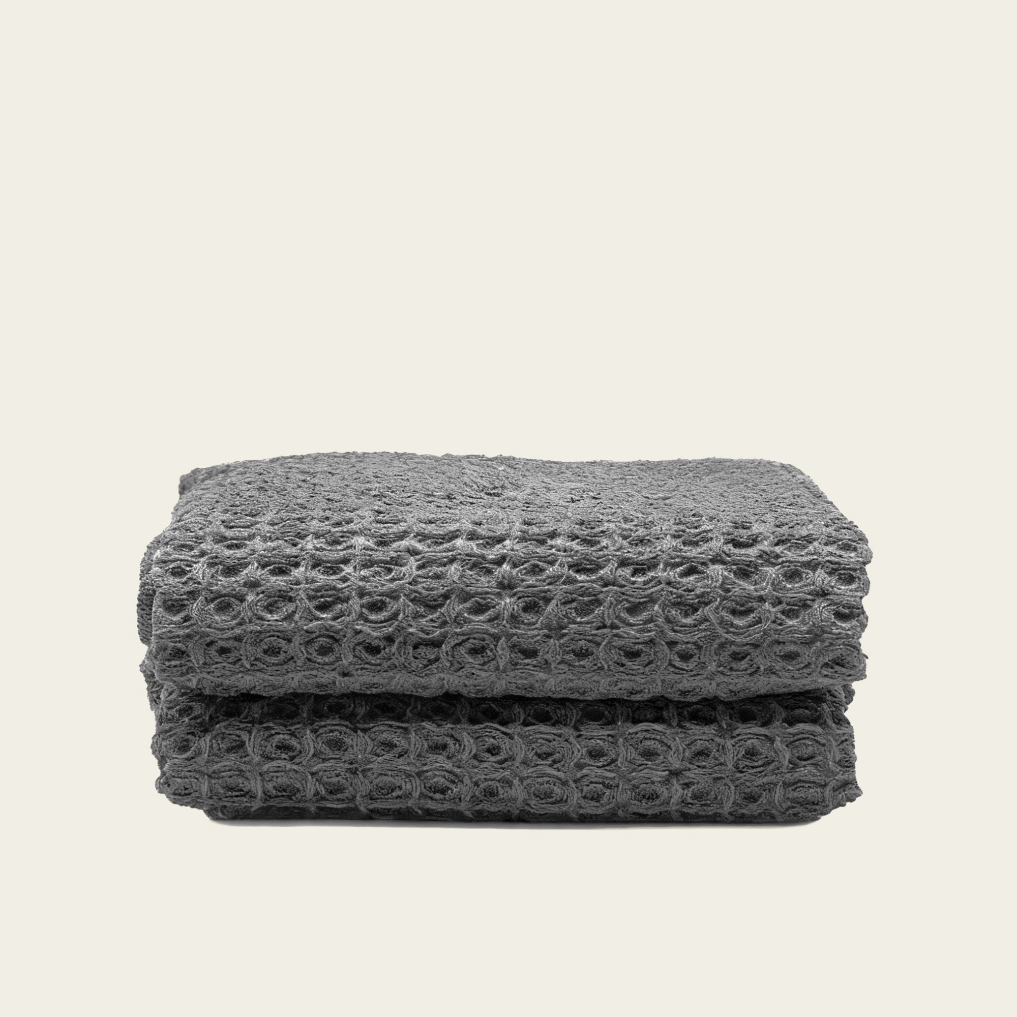 Sedona White Cotton Waffle Weave Bath Towel - Image 45
