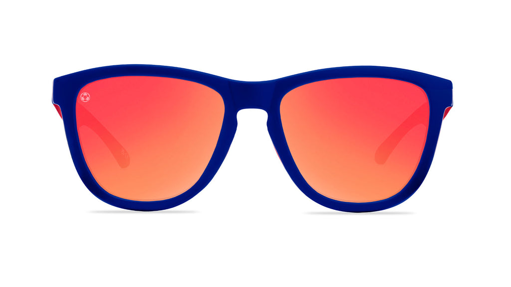 U.S. Soccer 2024 Premiums Sport Sunglasses Blue Red White