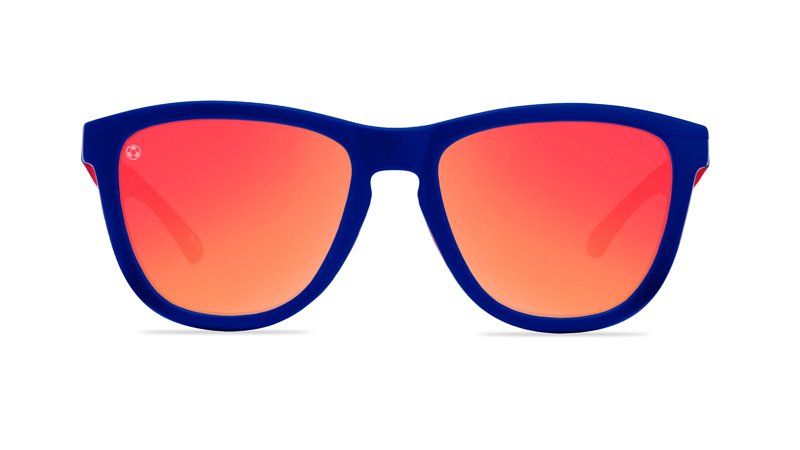 U.S. Soccer 2024 Premiums Sport Sunglasses Blue Red White