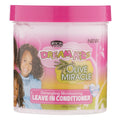 15 Oz bottle of African Pride Dream Kids Olive Miracle Detangling Moisturizing Leave-In Conditioner