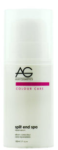 Bottle of AG Hair Cosmetics Colour Care Split End Spa Repair Serum 5 fl oz