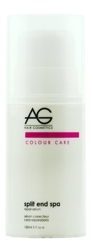 Bottle of AG Hair Cosmetics Colour Care Split End Spa Repair Serum 5 fl oz