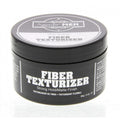 Agadir Men Fiber Texturizer jar in black and white minimalist packaging.