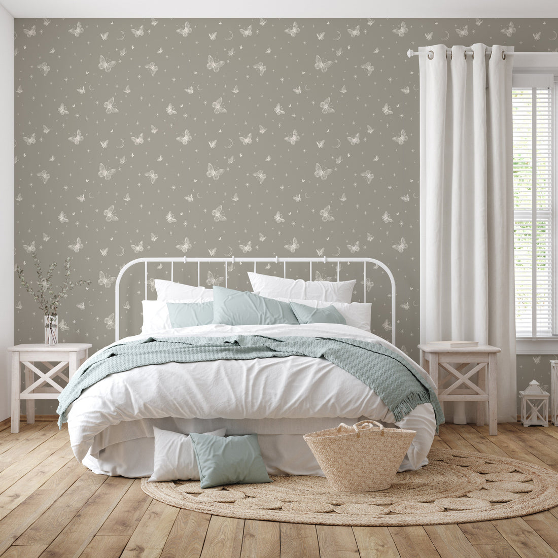 Roamy Removable Peel and Stick Wallpaper by The Feral Flower