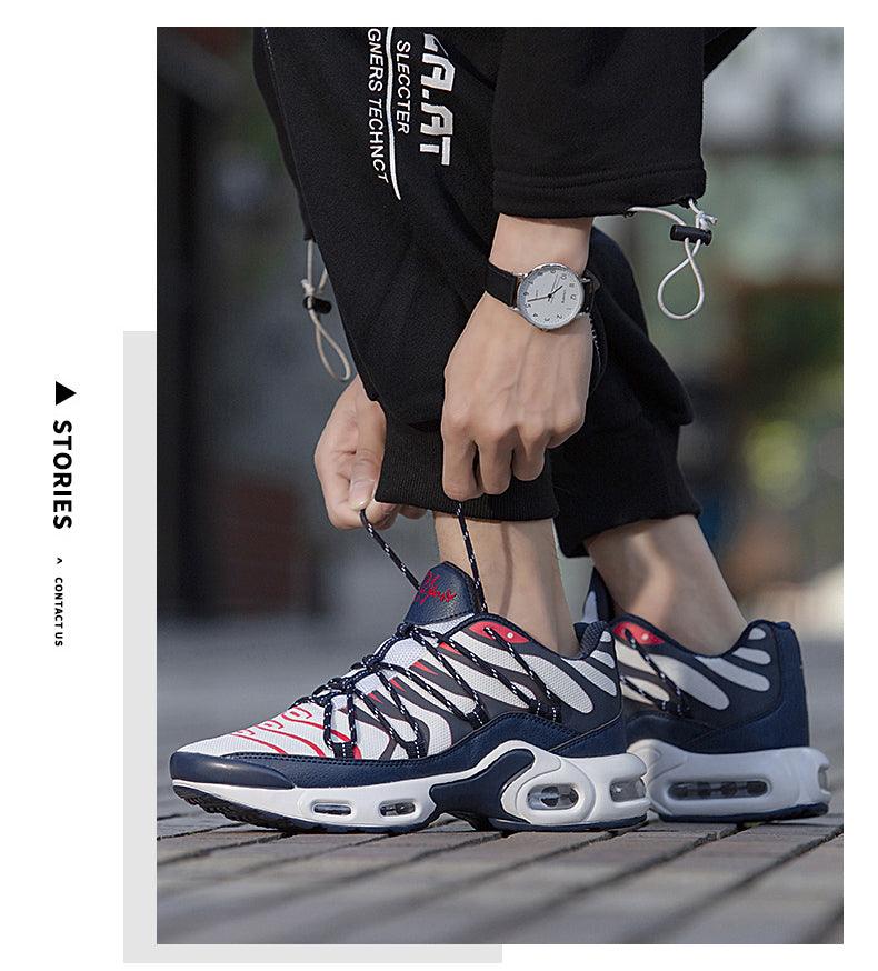 Men's Air Cushion Lightweight Running Shoes Breathable Sneakers