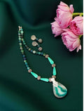 Joban Fashion Women Multi Lace Agate Pendant