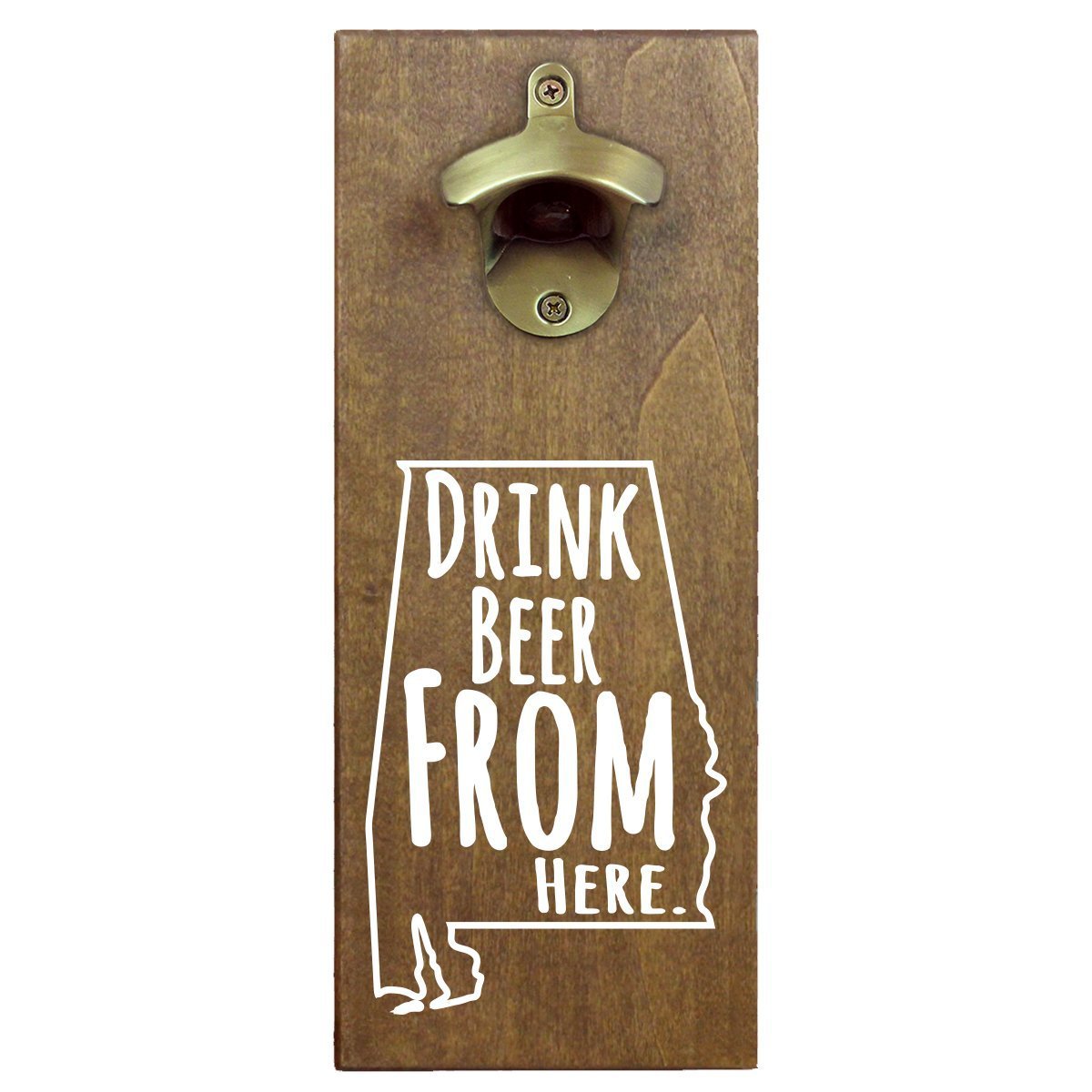 Alabama Drink Beer From Here Cap Catching Magnetic Bottle Openers